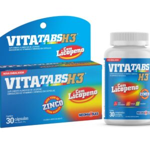 VITATABS H3 COM LICOPENO 30 Cápsulas
