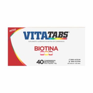 VITATABS BIOTINA – 40 Comprimidos Revestidos