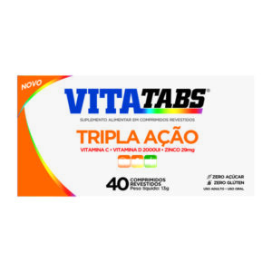 VITATABS TRIPLA AÇÃO  40 Comprimidos Revestidos